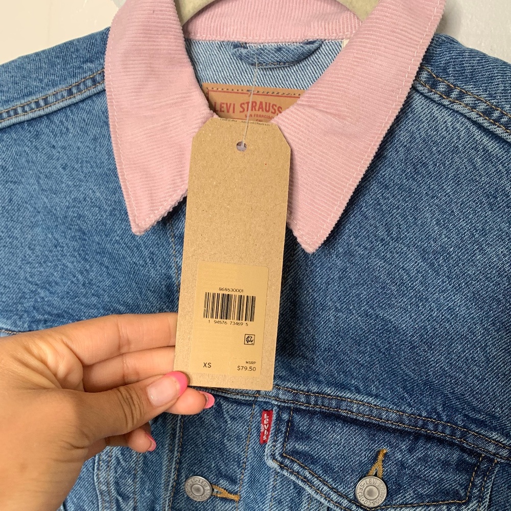 NEW Levi's | Ex-Boyfriend Denim Trucker Jacket - Picture 5 of 9